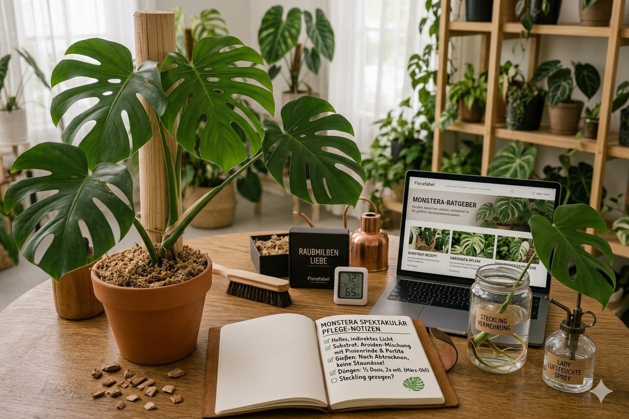 Monstera richtig pflegen — der komplette Guide